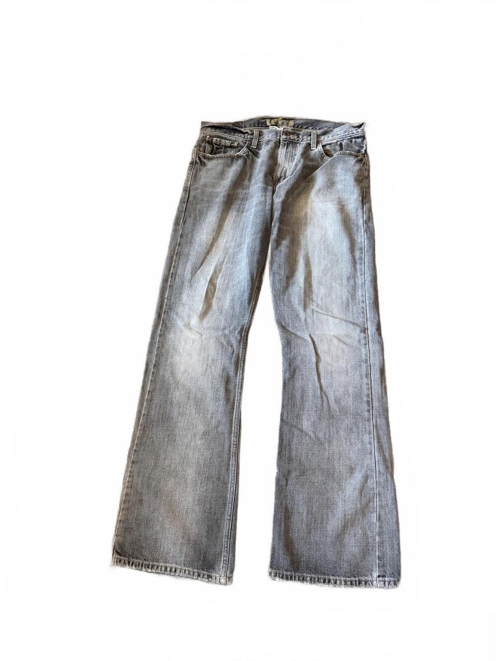 Vintage Levi’s 527 Low Boot Cut Jeans Gray Wash W34 L34 Men’s 100% Cotton